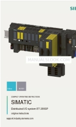 Siemens SIMATIC ET 200SP Orijinal Talimat Kılavuzu