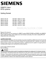 Siemens SIMATIC RF650R Getting Started