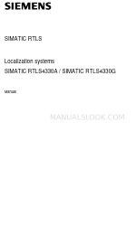 Siemens SIMATIC RTLS4330G マニュアル