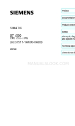 Siemens Simatic S7-1500 Manuale