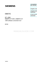 Siemens SIMATIC S7-200 マニュアル