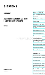 Siemens SIMATIC S7-400H Handmatig