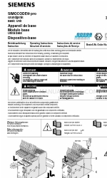 Siemens SIMOCODE pro 3UF70 0-1A 00-0 Series 운영 지침