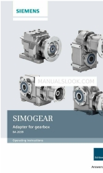 Siemens SIMOGEAR BA 2039 Manual de Instruções