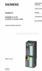 Siemens SINAMICS G120 Gebruiksaanwijzing