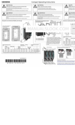 Siemens SINAMICS G120 Compacte gebruiksaanwijzing