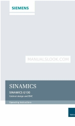 Siemens SINAMICS G130 Gebruiksaanwijzing