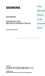 Siemens SINUMERIK 808D Manual de Instruções