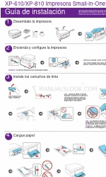 Epson XP-610 (Guide d'installation