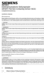 Siemens SIPART PS2 Instruções de funcionamento do Compact