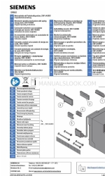 Siemens SIRIUS Instruções de funcionamento originais