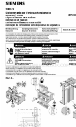 Siemens SIRIUS 3RA1913-1 Series Gebruiksaanwijzing