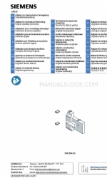 Siemens SIRIUS 3RA1954-2G Інструкція з експлуатації