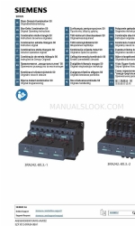 Siemens SIRIUS 3RA242 8X 3 1 Series Manual de Instruções