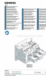 Siemens SIRIUS 3RA244-8X.32-1 Series Petunjuk Pengoperasian Asli