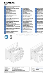 Siemens SIRIUS 3RA2933-2BB1 Оригінальна інструкція з експлуатації