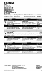 Siemens SIRIUS 3RT292 5A Series Instruções de utilização