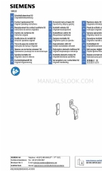 Siemens SIRIUS 3RT2935 Originele gebruiksaanwijzing