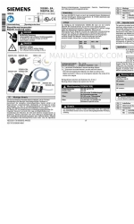 Siemens Sirius 3SE6704-BA Series Manual de instrucciones