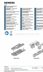 Siemens SIRIUS S00 Originele gebruiksaanwijzing