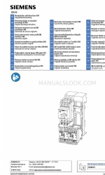 Siemens SIRIUS S00 Originele gebruiksaanwijzing