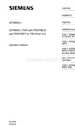 Siemens SITRANS LT500 Ejemplos de aplicación