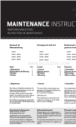 Bitzer 4UFC Manuel d'instructions de maintenance