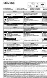 Siemens SIVACON 8PS BD2 Series Manual de instrucciones de instalación