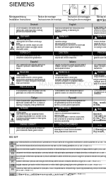 Siemens SIVACON 8PS BD2 Series Instrucciones de instalación