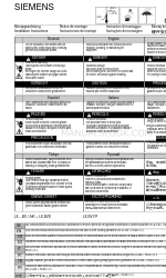 Siemens SIVACON 8PS LX Manual de instrucciones de instalación