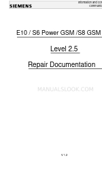 Siemens Sivacon S8 Documentación de reparaciones