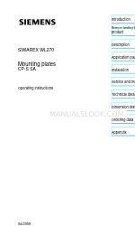 Siemens SIWAREX WL270 CP-S SA Operating Instructions Manual