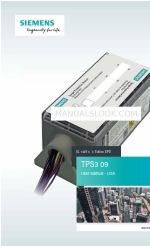 Siemens TPS3 09 Series Manual do utilizador