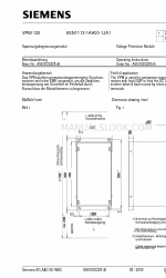 Siemens VPM 120 取扱説明書