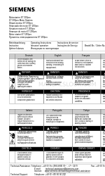 Siemens 3RK1304 Instrucciones de uso