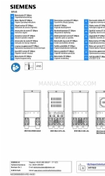 Siemens 3RK1304 Originele gebruiksaanwijzing