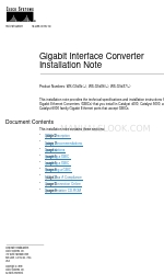 Cisco WS-G5486 Nota de instalación