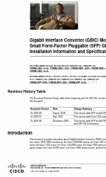 Cisco WS-G5486 Manual de instalación y especificaciones