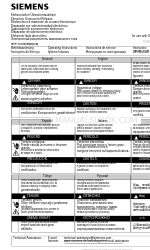 Siemens 3VL9000-8AU00 COM20 Manual de Instruções