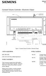 Siemens 540-103 Installationsanleitung Handbuch