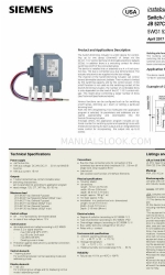 Siemens 5WG1 527-4CB23 Manuale tecnico