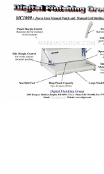 Digital Finishing Group MC1000 ユーザーマニュアル