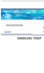 Samsung 700DF (Espagnol) Manual Del Usuario