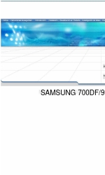 Samsung 700DF (Espagnol) Manual Del Usuario