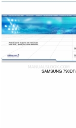 Samsung 790DF (Испанский) Manual Del Usuario