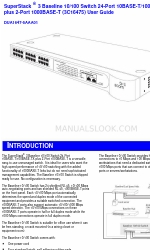 3Com SuperStack 3 Baseline 3C16475 Manual do utilizador