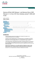 Cisco 3600 Series Nota applicativa