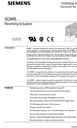 Siemens SQM53.464R1Z3 Technical Instructions