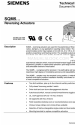 Siemens SQM53.464R1Z3 Technical Instructions