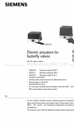 Siemens SQU83 Manuel de l'utilisateur